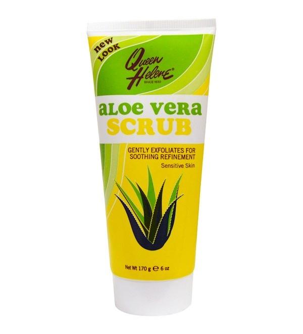 Queen Helene Scrub Sensitive Skin Aloe Vera  6 oz (170 g)