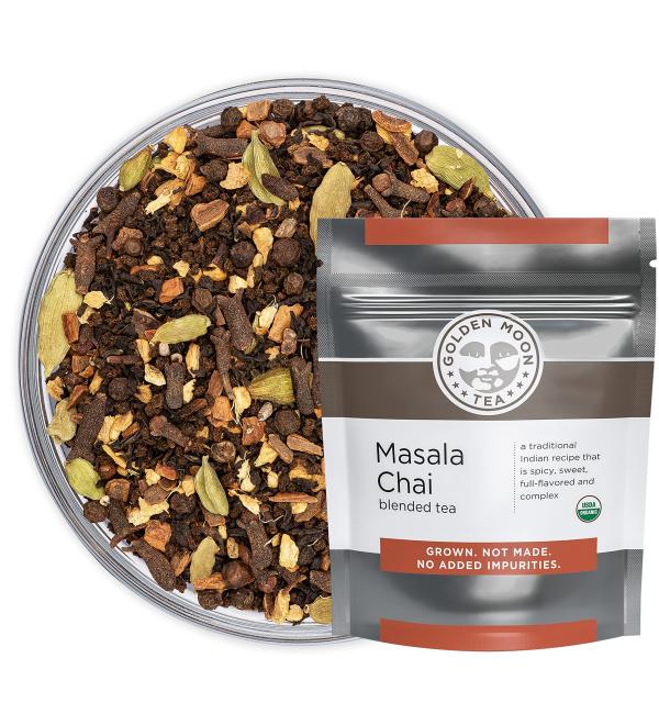 Golden Moon Tea Masala Chai 1 Pound - Buy Online on GoSupps.com