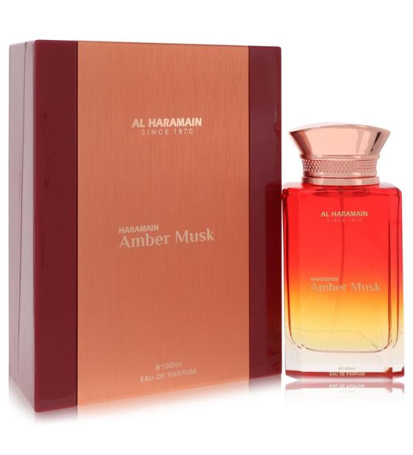 Al Haramain Amber Musk by Al Haramain Eau De Parfum Spray (Unisex) 3.3 oz for Men