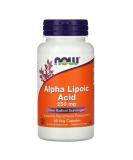 Now Foods Alpha Lipoic Acid 250 mg - 60 Veg Capsules | Antioxidant Support - Buy Online on GoSupps.com