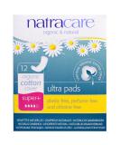 Buy Natracare Ultra Pads Super+ | Organic Cotton Cover | 12 Pads - Buy Online on GoSupps.com