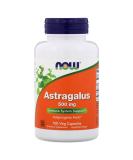 Now Foods Astragalus 500mg - Immune Support, 100 Veg Capsules - Buy Online on GoSupps.com