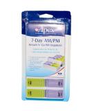 Apex 7-Day Detach N Go Pill Organizer | AMPM Medication Management - Buy Online on GoSupps.com