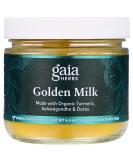 Gaia Herbs Golden Milk - Turmeric Latte Mix 4.3 oz | Organic & Wellness - Buy Online on GoSupps.com