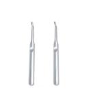 KDDOM 2 Pcs Stainless Steel Cuticle Pusher & Remover Set - Professional Dead Skin Fork Trimmer - Buy Online on GoSupps.com