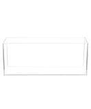 Aquatop High Clarity Glass Aquarium - Bookshelf Style 3 gal Fish Tank | 7.1 x 18 x 5.5 | HCA-3G - Buy Online on GoSupps.com