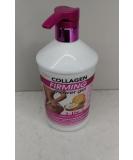 Collagen Firming Shower Gel - Coconut & Shea Butter 3-in-1 - Smoothes Firms & Replenishes - 32fl oz (960ml) - International Shipping Available - Buy Online on GoSupps.com