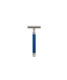 Buy Edwin Jagger DESSGA3BL 3ONE6 Stainless Steel Anodized Blue DE Razor - Premium Quality for a Smooth Shave | International Shipping Available - Buy Online on GoSupps.com