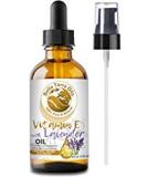 Buy Bella Terra Lavender Infused Organic Vitamin E Oil 4oz | D-Alpha Tocopherol Rich | Nourishing Skin Treatment - Shop Internationally - Buy Online on GoSupps.com