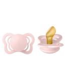 BIBS Couture Collection BPA-Free Baby Pacifiers from Denmark - Set of 2 Blossom Color Premium Soothers, 0-6 Months - Buy Online on GoSupps.com