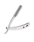 Premium Made in Dubai Stainless Steel Folding Shaving Razor - Ustra Matte Black Knife for Men & Boys - Buy Online on GoSupps.com