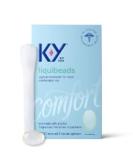 K-Y Liquibeads Vaginal Moisturizer - Silicone-Based Formula - Safe with Condoms - 6 Ovules & Applicators (Pack of 2) - 6 Count - Buy Online on GoSupps.com