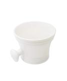 Rieder Shaving Bowl with Soap Cup | Premium Male Shaving Tools for Razor & Brush - White - Buy Online on GoSupps.com