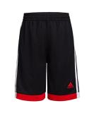 adidas Boys' Elastic Waistband Winner Short - X-Large Black/Scarlet - Buy Online on GoSupps.com