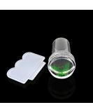 2pcs Clear Silicone Jelly Stamper with Scraper Clear Nail Art Jelly Stamper Nail Art Stamping Stamper for Manicure Tools Xmas Gifts Clear - Buy Online on GoSupps.com