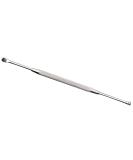 Silver Double-Ended Ear Wax Removal Tool | Stainless Steel Spiral Ear Pick | Multifunctional Ear Care Kit | Portable Earwax Removal Products - Buy Online on GoSupps.com