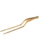 JB Prince Gold Offset Fine Tip Tweezer - 7.8-in - Buy Online on GoSupps.com