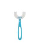 Silicone Baby Tooth Cleaner Brush | U Shape Teether Brush | Soft 360 Deep Cleaning for Toddlers (Blue - Buy Online on GoSupps.com