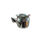 Buy 304 Grade Stainless Steel Ayurvedic Jal Neti Pot | Sinus Congestion Relief & Nasal Cleansing | 500mL with Rubber Neti & Eye Wash Cup - International Shipping Available - Buy Online on GoSupps.com