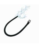 Silicone Nozzle Enema Attachment Reusable Douche Black Hose Nozzle (20 in) - Buy Online on GoSupps.com