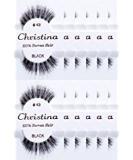 12-Pack Eyelashes - 43 by Christina: Premium Quality for Stunning Eye Look - Buy Online on GoSupps.com