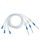 HealthAndYoga(TM) Replacement Enema Tubing - 1.5 Meter, Super Economical, Hygienic PVC - 3 Set with Clamp and Nozzle - Buy Online on GoSupps.com