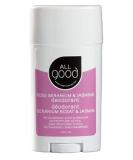 All Good Deodorant  No Aluminum  Vegan (Rose Geranium & Jasmine) - Buy Online on GoSupps.com