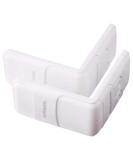 Corner Drawer Locks - Toddleroo by North States (2-Pack White) - No Tools Required Baby Proofing Solution for End Drawers and Filing Cabinets - Buy Online on GoSupps.com