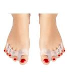 Haofy Silicone Gel Toe Spreader for Hallux Valgus & Hammer Toes Soft Separator for Claw Toes & Overlapping Toes - 1 Pair - Buy Online on GoSupps.com