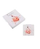 Wrendale Designs Pink Flamingo Pocket Mirror | Beautiful & Stylish Travel Accessory - Buy Online on GoSupps.com