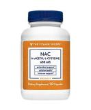 Vitamin Shoppe NAC N-Acetyl-L-Cysteine 600mg Capsules - Immune & Antioxidant Support - Buy Online on GoSupps.com