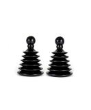 Master Plunger Mighty Tiny Plunger 2 Pack for Bathroom/Kitchen Sinks | Ideal for RVs | Unclogs Fast & Easy | Patent Pending | Black - Buy Online on GoSupps.com