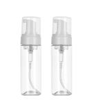 Beoncall 2Pcs Transparent Foam Pump Bottles - 200ml Travel Soap Dispenser Set - Buy Online on GoSupps.com