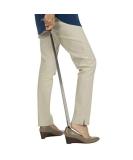 Vive Extra Long Handled Shoe Horn (31.5 Inches) - Metal Shoehorn for Men and Women - Standing Reach Assist for Seniors - Silver - Buy Online on GoSupps.com