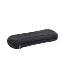 Silicone Makeup Brush Holder | Travel Essentials Makeup Bag | Compact Cosmetic Case with Zipper (Black) - International Shipping - Buy Online on GoSupps.com