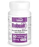 Supersmart Robuvit 200mg: Energy & Stress Relief Supplement | Antioxidant Formula | Non-GMO & Gluten Free - 60 Capsules - Buy Online on GoSupps.com
