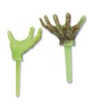 24 ct Halloween Monster Hand Cupcake Picks - Spooky Decorations for Your Treats - Buy Online on GoSupps.com