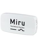 Menicon Miru Flat Pack Daily Lenses - 30 Pieces BC 8.6mm Dia 14.2mm +0.75 Diopters - Soft Contact Lenses for Clear Vision - Buy Online on GoSupps.com