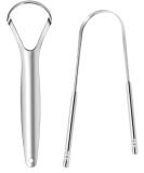 Stainless Steel Tongue Cleaner & Scraper - Ultimate Oral Hygiene Tool for Fresh Breath - Effective Mucosal Cleaning - Buy Online on GoSupps.com