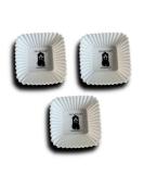 The Candle Daddy Gummies (3) White Square Silicone Wax Warmers Reusable A Must Have for All Wax Melt Users - Buy Online on GoSupps.com