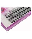 Dedila 60pcs 20 Root Grafting Individual False Eyelashes Mink 12mm Long Eye Lashes Extension Cluster Makeup Beauty - Buy Online on GoSupps.com