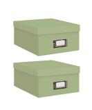 Pioneer Photo Albums Sage Green Storage Box - Set of 2 - Buy Online on GoSupps.com