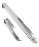 Island Genius Metal Shoe Horn Set of 2 - Stainless Steel Shoe Helper for Seniors, Kids, Men & Women - Long-handled & Travel Size - Ideal for Boots, High Heels, Cleats - Accessories/Tool - Buy Online on GoSupps.com