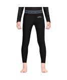 Elite Sports Kids MMA BJJ Athletic Spats Leggings Tights, Kids Jiu Jitsu Compression Base Layer Training Workout Pants Black Medium - Buy Online on GoSupps.com