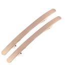 Rose Gold Slim Metal French Barrettes Hair Clips for Styling - Hairdresser Salon Hairpins - Buy Online on GoSupps.com