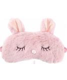 BE Cute Plush Sleep Mask - Unicorn Cat Panda Bunny - Ideal Gift for Kids & Women | Pink Bunny Eye Cover - Buy Online on GoSupps.com