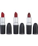 Shop Mac Lipstick X 3 Travel Exclusive: Cockney Lady Bug Fresh Moroccan - Perfect for Global Beauty Lovers - Buy Online on GoSupps.com