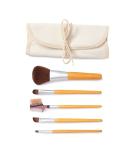 Honeybee Gardens Eco-Friendly Professional Cosmetic Brush Set | Sustainable Beauty Essentials for Flawless Makeup - Buy Online on GoSupps.com