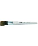 Silver Brush Limited 8036MD Silver Jumbo Landscape Oval Brush - Medium Size, Short Handle for Large Murals, Easel Painting, and Furniture - Buy Online on GoSupps.com