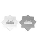 150 Drink More Gin Cocktail Napkins - 3-Ply 25x25cm | Perfect for Parties & Events | International Shipping - Buy Online on GoSupps.com